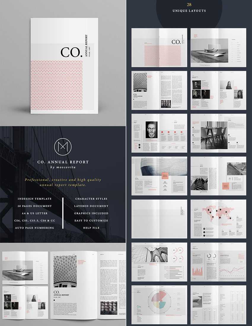 25+ Best Annual Report Templates – With Creative Indesign In Ind Annual Report Template