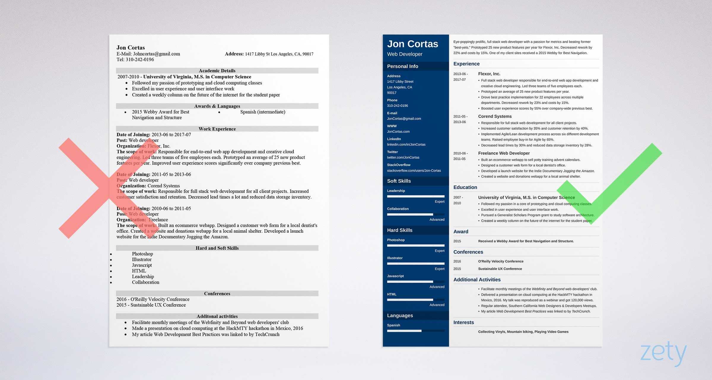 25 Resume Templates For Microsoft Word [Free Download] For Resume Templates Word 2013