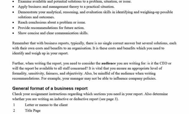 30+ Business Report Templates &amp; Format Examples ᐅ Template Lab intended for What Is A Report Template