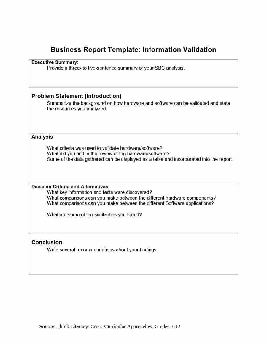 30+ Business Report Templates & Format Examples ᐅ Template Lab Pertaining To Business Analyst Report Template