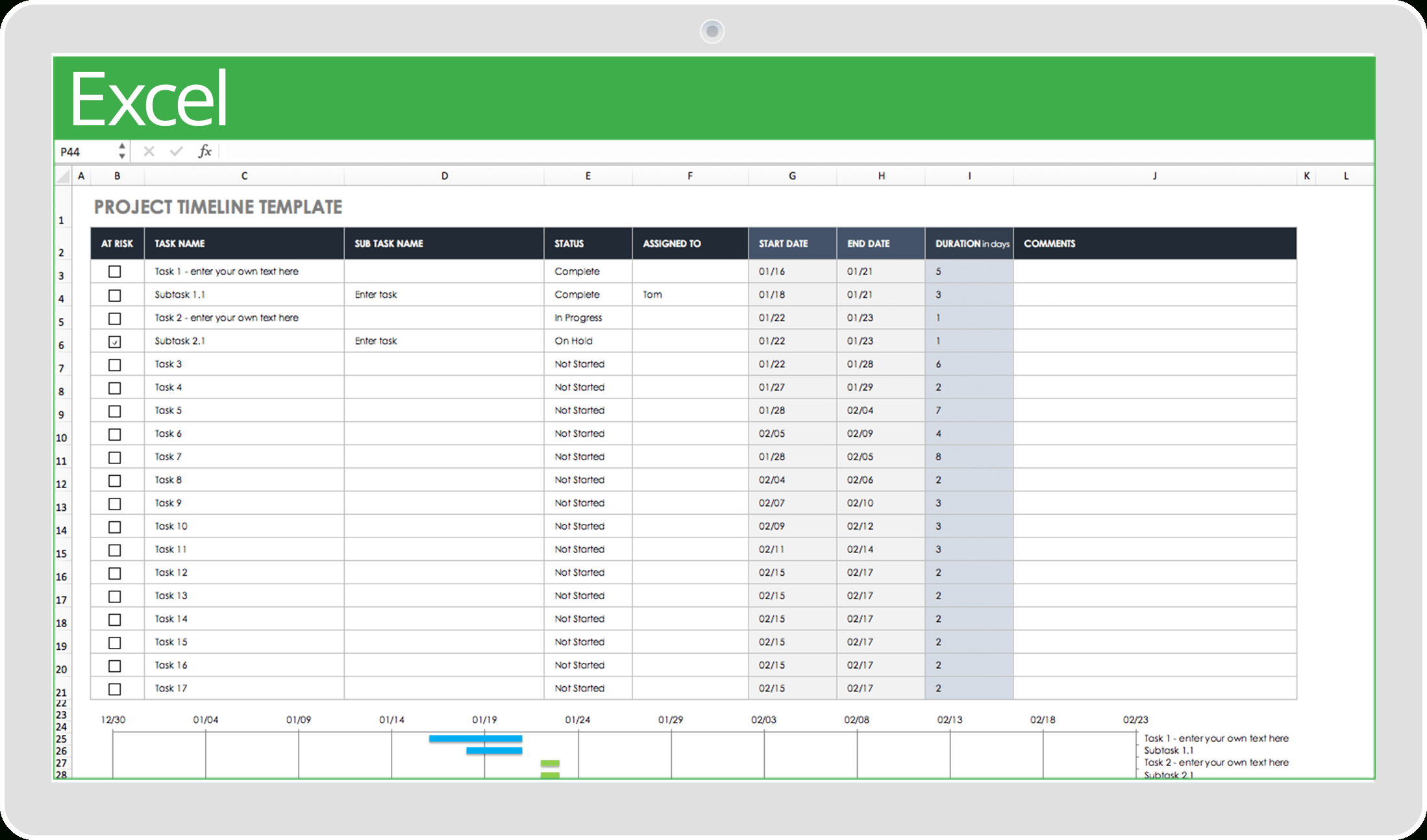 32 Free Excel Spreadsheet Templates | Smartsheet In Excel Sales Report Template Free Download
