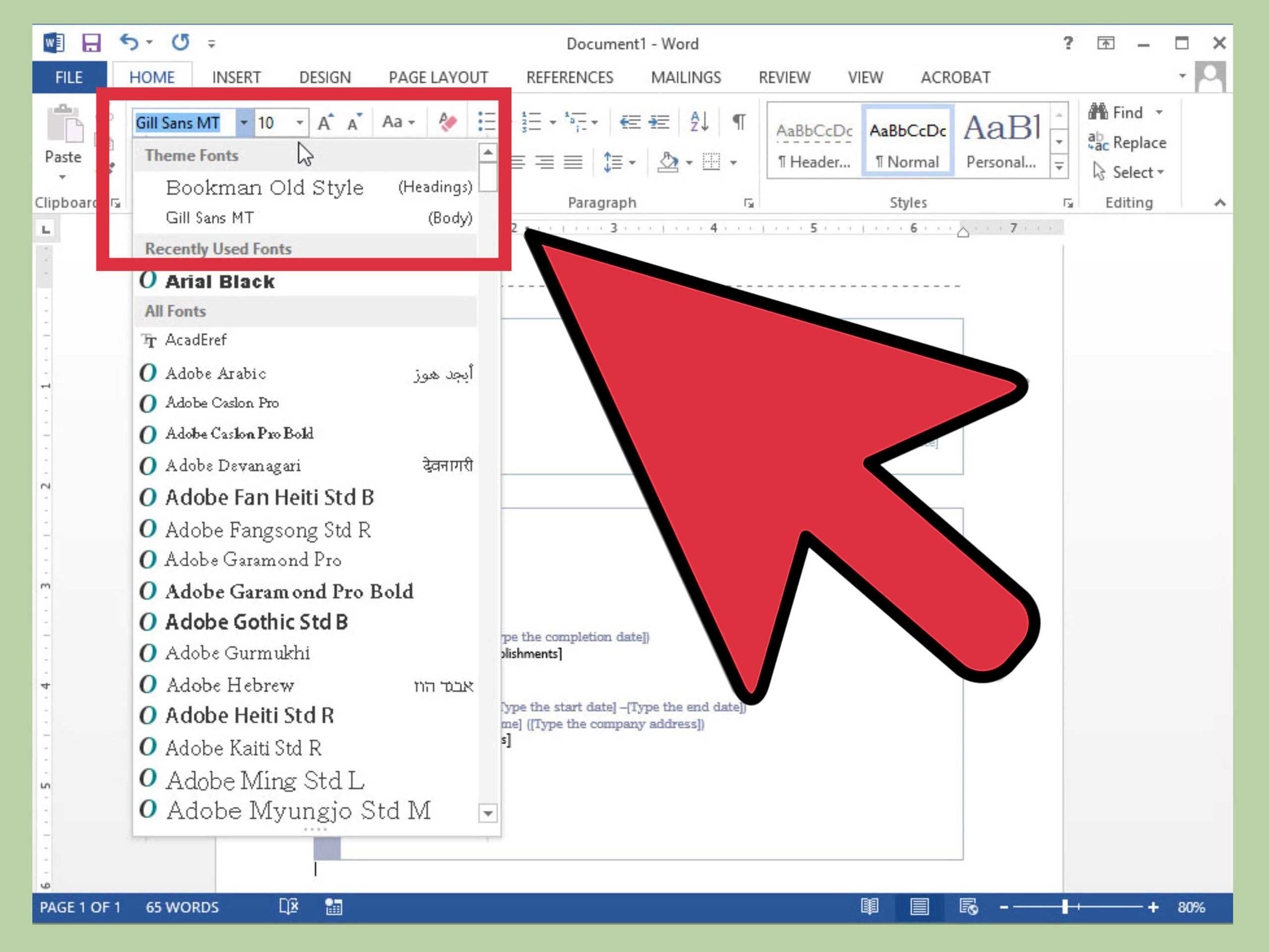 4 Ways To Create A Resume In Microsoft Word - Wikihow With Creating Word Templates 2013