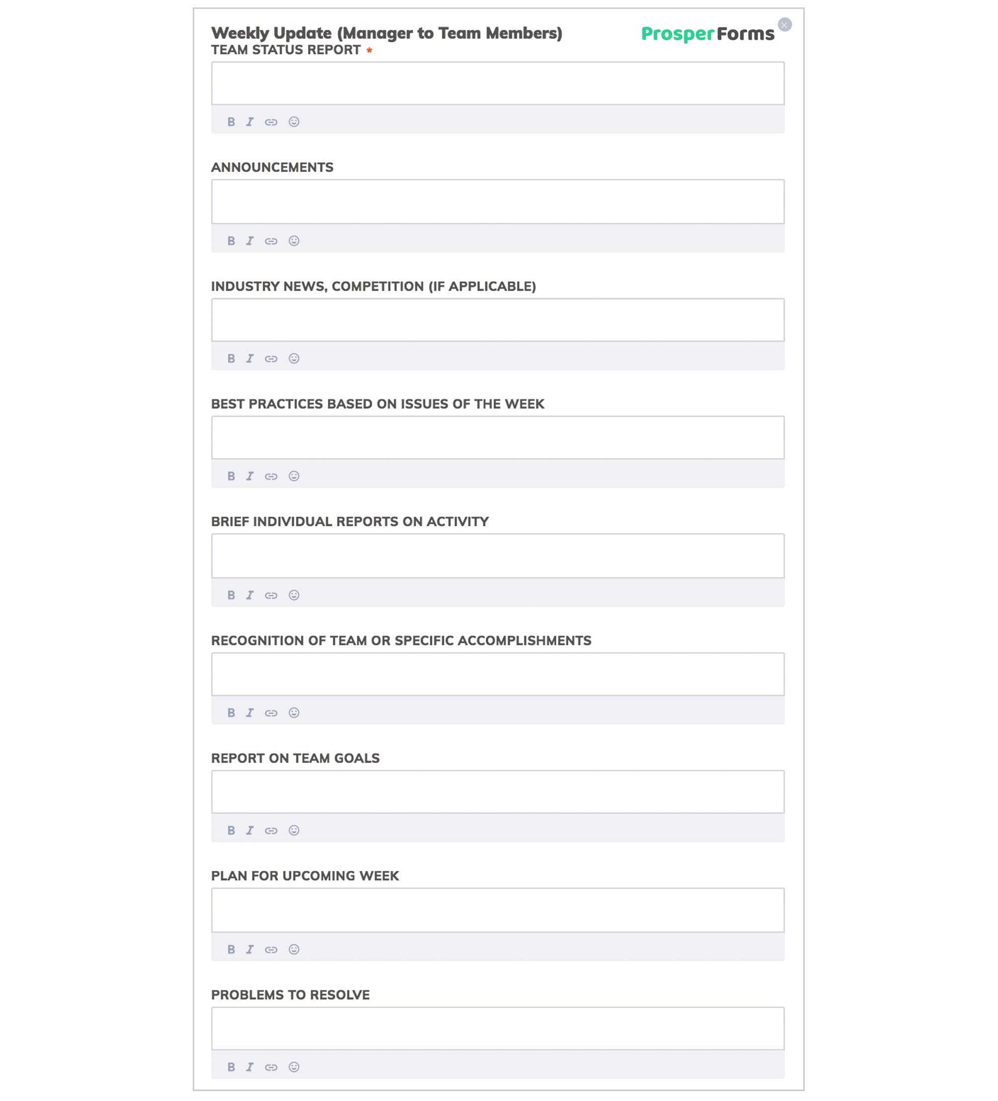 6 Awesome Weekly Status Report Templates | Free Download Throughout Team Progress Report Template