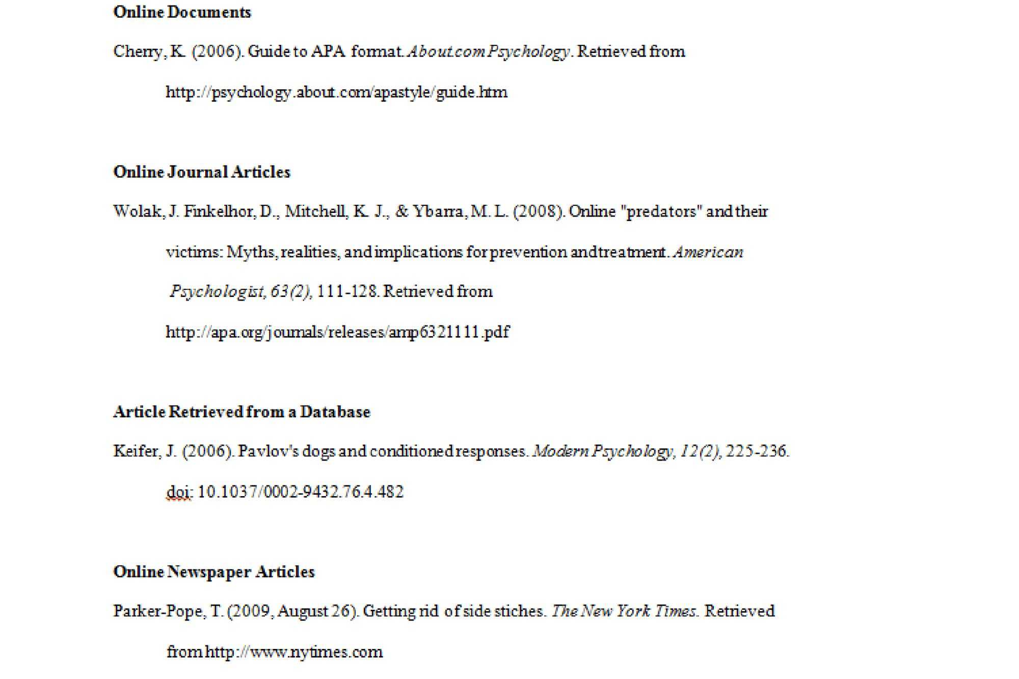 Apa Format Examples, Tips, And Guidelines With Regard To Apa Template For Word 2010