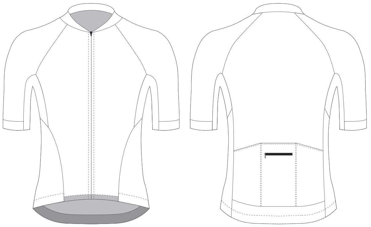 Bike Jersey Design Template - Yaser.vtngcf With Blank Cycling Jersey Template