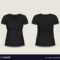 Black V Neck T Shirt Template Intended For Blank V Neck T Shirt Template