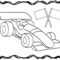 Blank Car Coloring Pages With Regard To Blank Race Car Templates