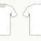 Blank T Shirt Template. With Regard To Blank Tee Shirt Template