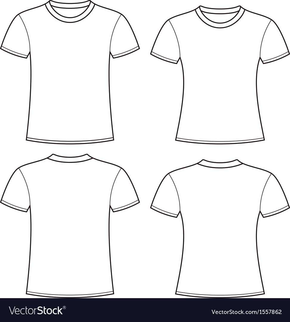 Blank T Shirts Template With Blank Tee Shirt Template