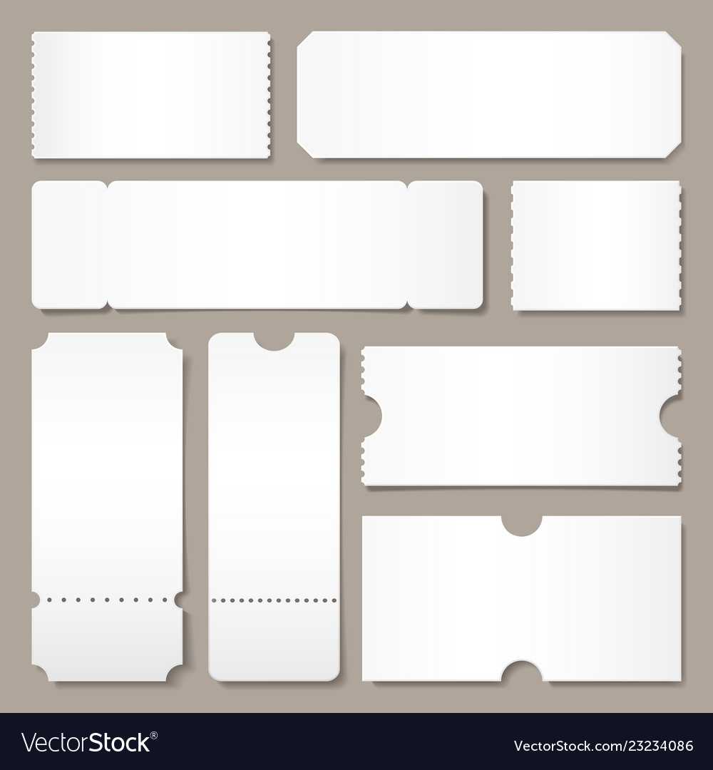Blank Ticket Template Festival Concert Tickets Intended For Blank Admission Ticket Template