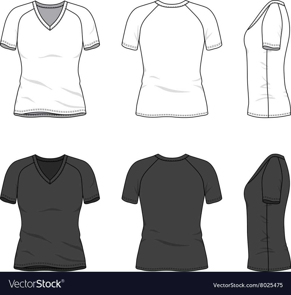 Blank V Neck T Shirt Pertaining To Blank V Neck T Shirt Template
