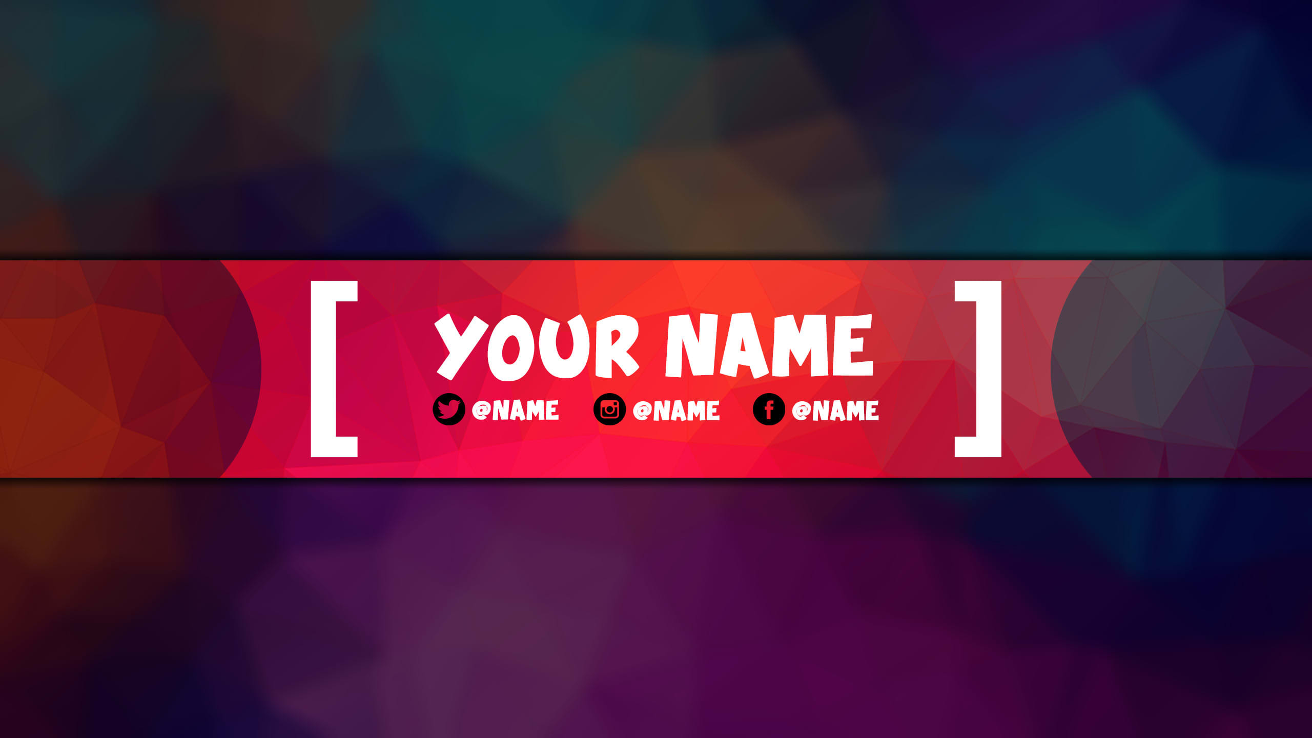 youtube banner size 2021