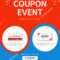 Coupon Event Banner Template Stock Vector (Royalty Free With Regard To Event Banner Template