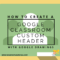 Create A Google Classroom Custom Header With Google Drawings Inside Classroom Banner Template