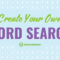 Create Your Own Word Search | Teach Starter Inside Word Sleuth Template