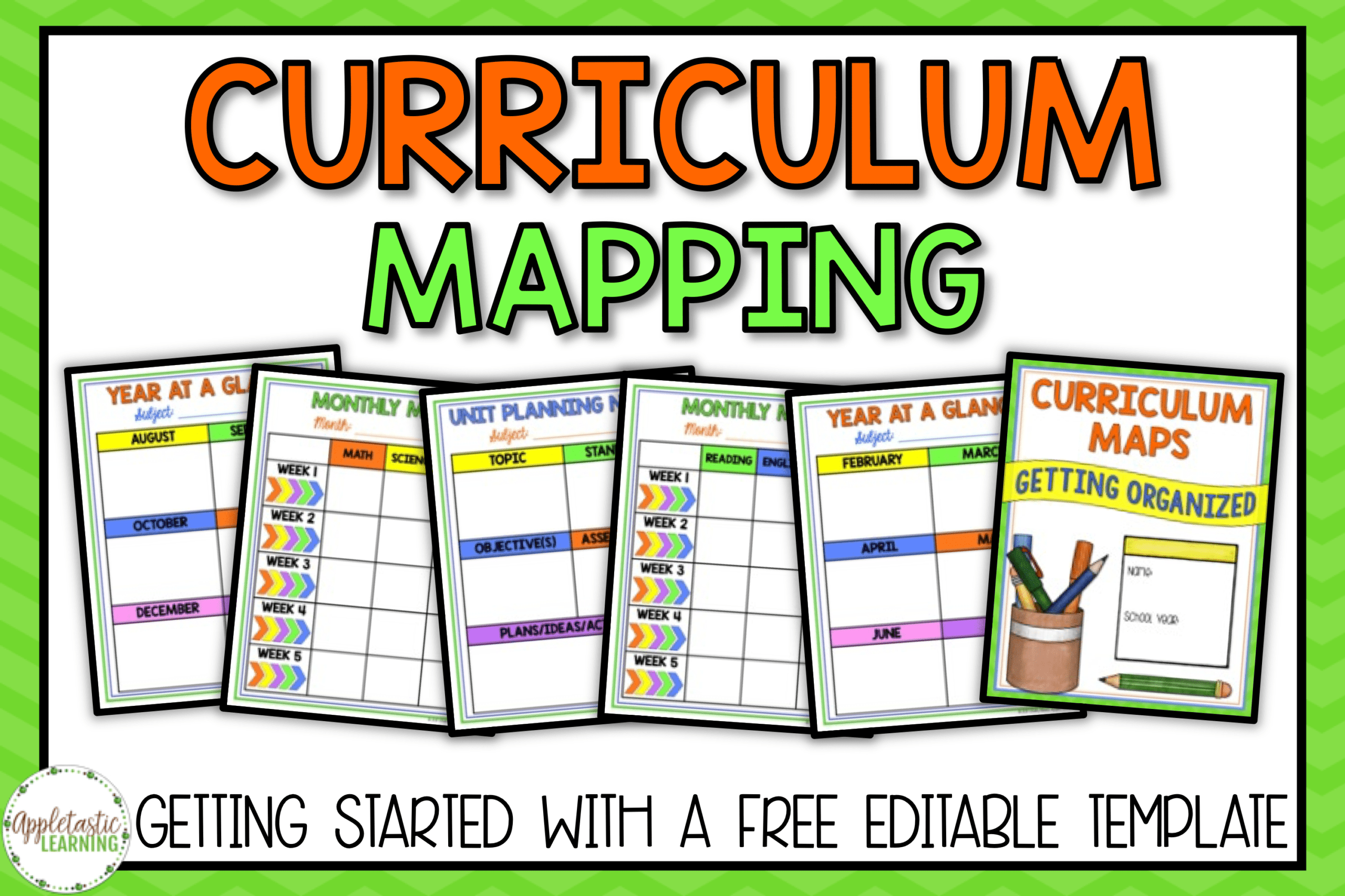 Curriculum Mapping - Grab A Free, Editable Template Now! Throughout Blank Curriculum Map Template
