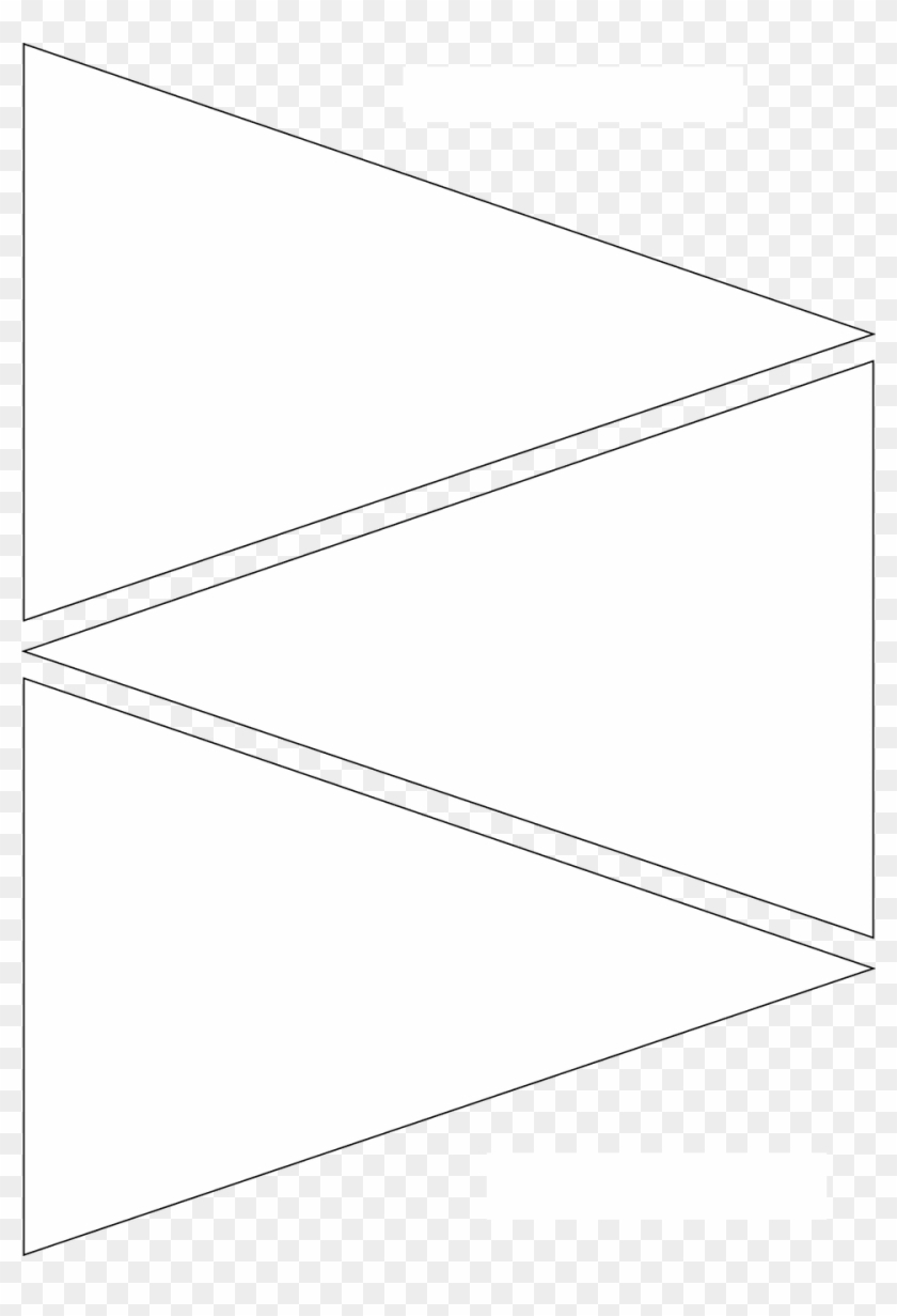 Delicate Printable Pennant Banner Template Free | Coleman Blog Throughout Free Triangle Banner Template