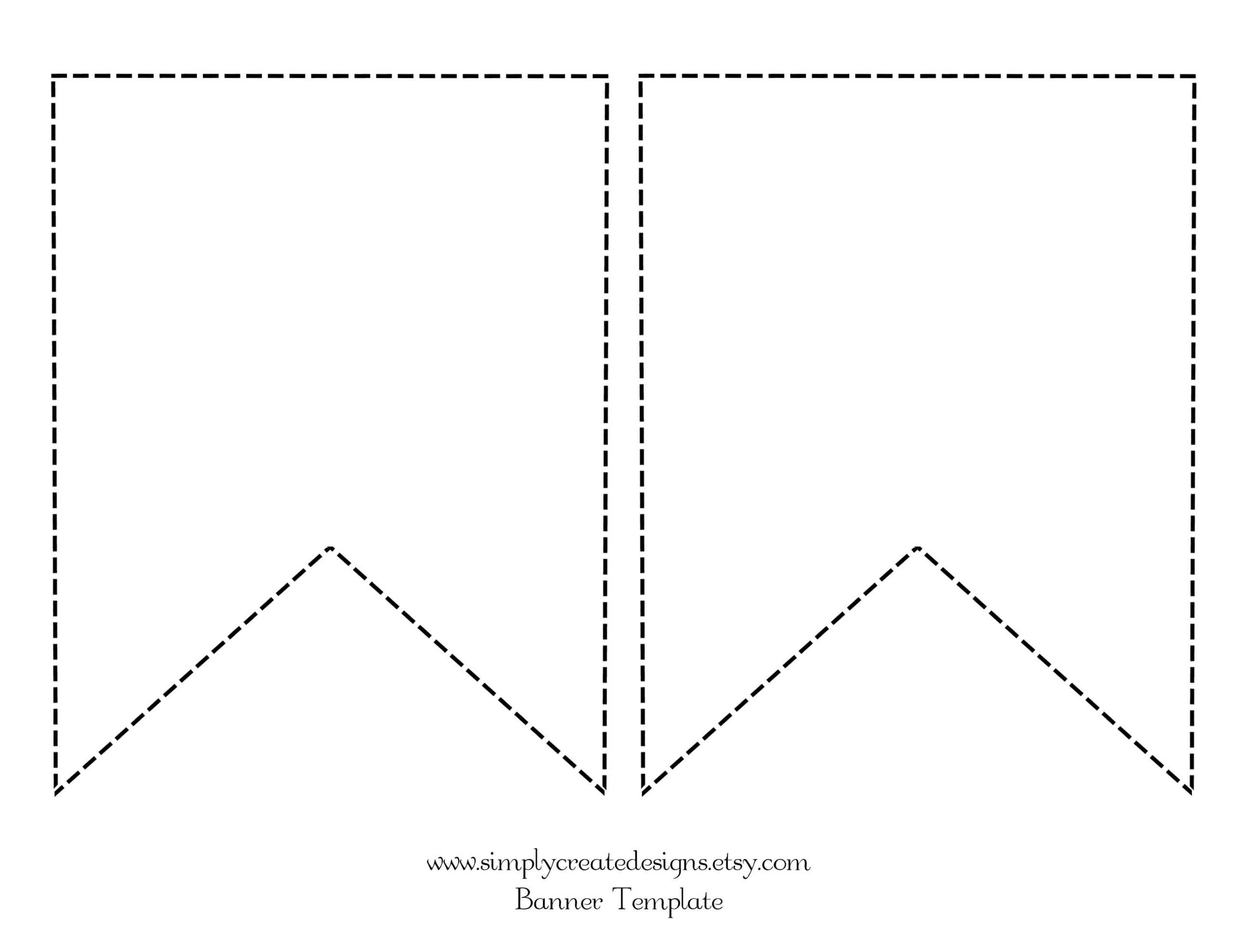 Delicate Printable Pennant Banner Template Free | Coleman Blog Within Diy Banner Template Free
