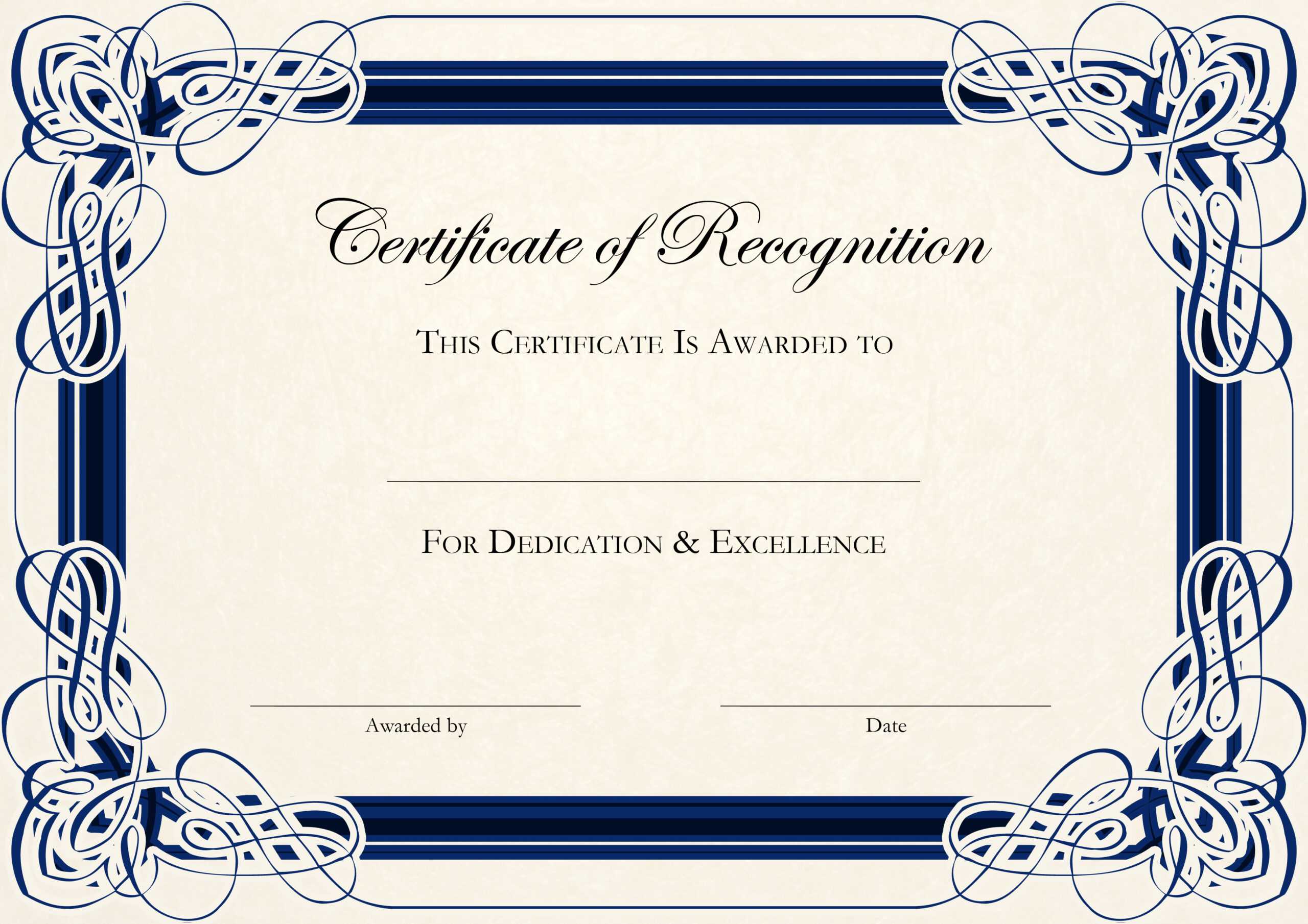 Download Templates Certificate Documents Throughout Blank Certificate Templates Free Download