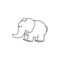 Elephant Shapes – Tim's Printables With Regard To Blank Elephant Template