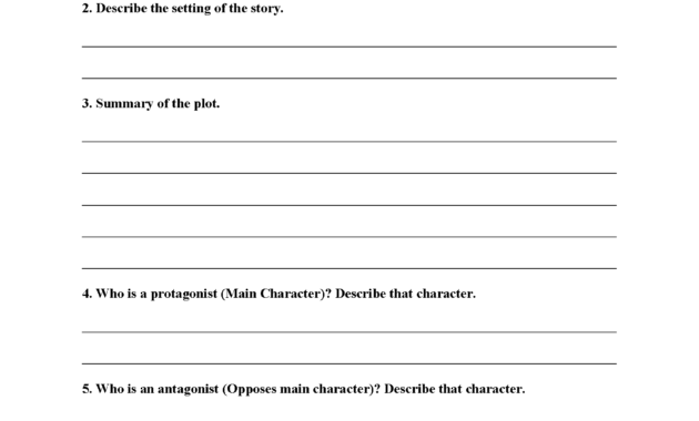 Englishlinx | Book Report Worksheets with Book Report Template 6Th Grade