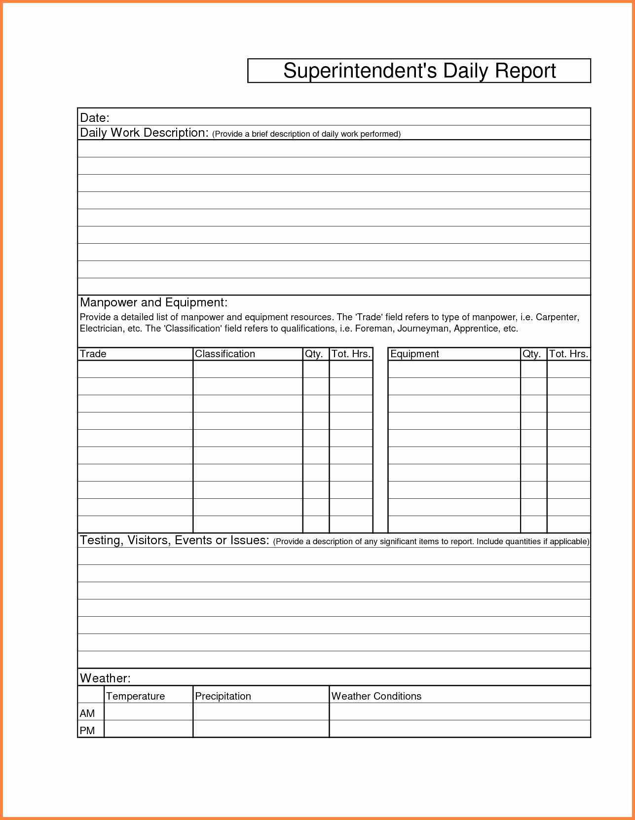 Escrow Analysis Spreadsheet And Sales Port Sample Free Daily Pertaining To Daily Report Sheet Template