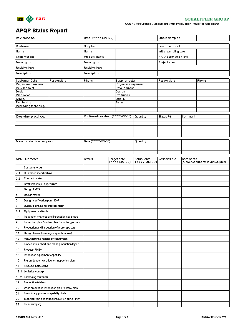 Excel Status Report | Templates At Allbusinesstemplates For Production Status Report Template