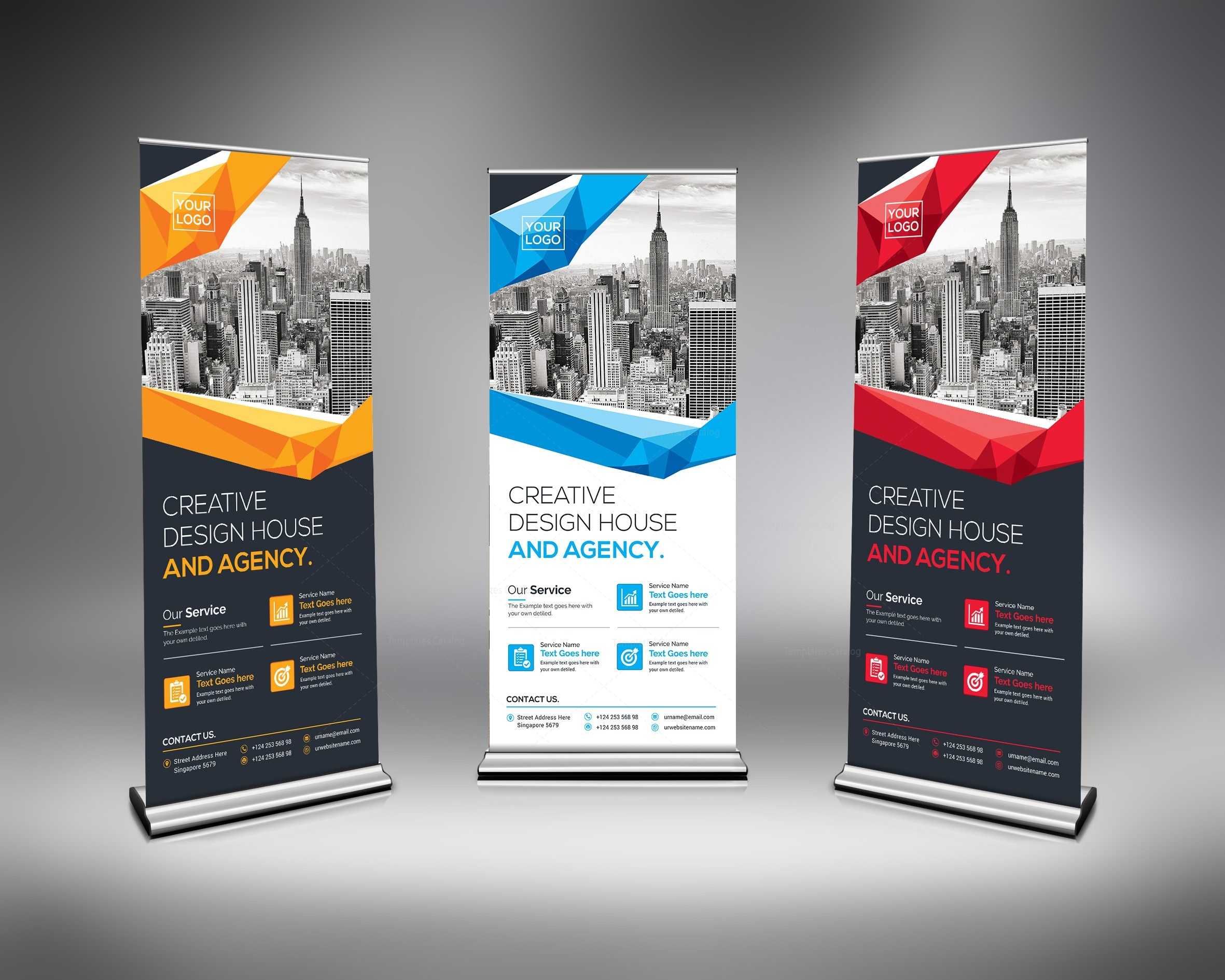 Excellent Rollup Banner Template 000632 For Product Banner Template