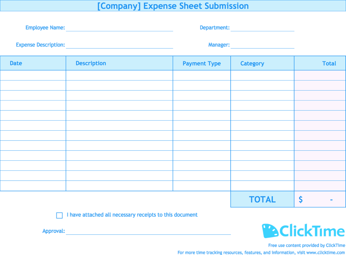 Expense Report Template | Track Expenses Easily In Excel Regarding Expense Report Template Excel 2010