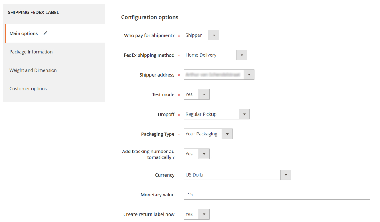 Fedex Shipping Manager Magento 2 Extension | Firebear Within Fedex Label Template Word