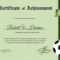 Football Achievement Award Design Template In Psd, Word Within Soccer Certificate Templates For Word