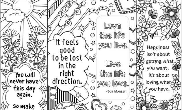 Free Printable Coloring Bookmarks Templates Free Coloring regarding Free Blank Bookmark Templates To Print