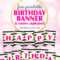 Free Printable Happy Birthday Banner And Alphabet – Six For Diy Party Banner Template