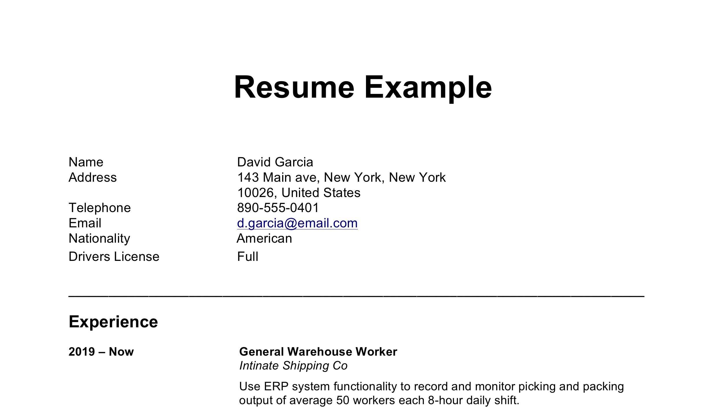 Free Word Resume Templatesresumeviking With Regard To Personal Check Template Word 2003