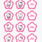 Hello Kitty Cupcake Topper Template, Hd Png Download – Kindpng Within Hello Kitty Birthday Banner Template Free