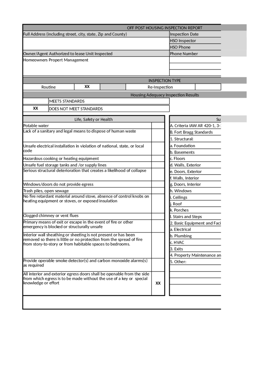 Home Inspection Report Template Pdf - Edit, Fill, Sign With Home Inspection Report Template Pdf