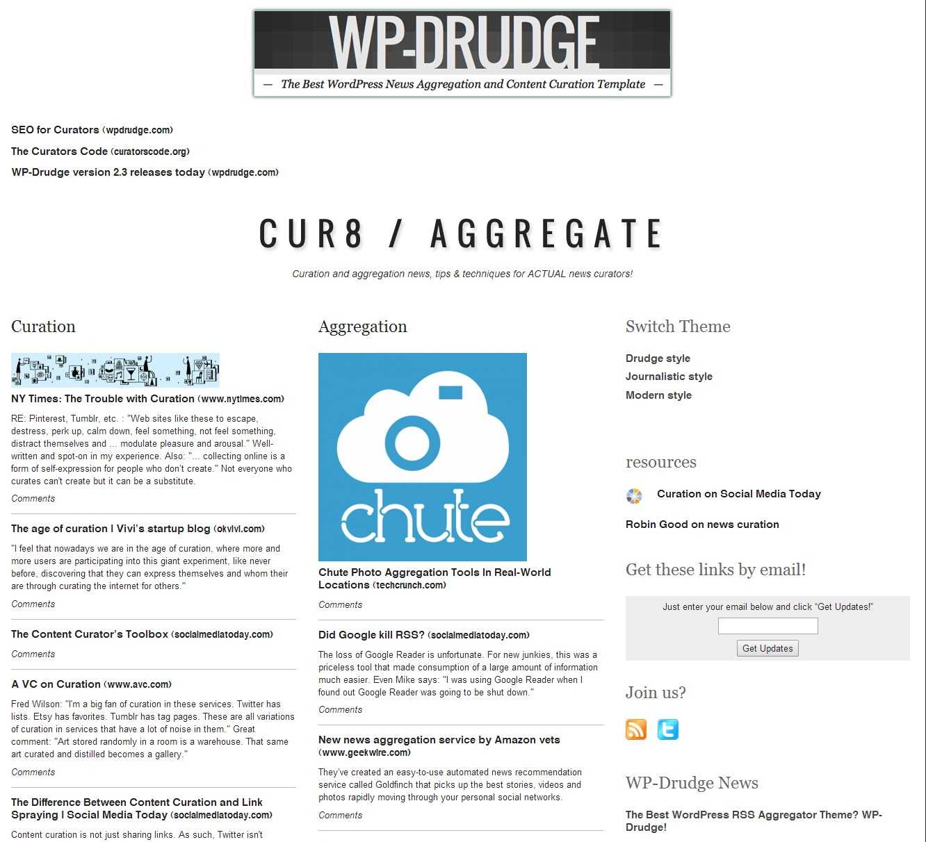 How To Create A Drudge Report Clone Using Wp Drudge – Wp Mayor With Regard To Drudge Report Template
