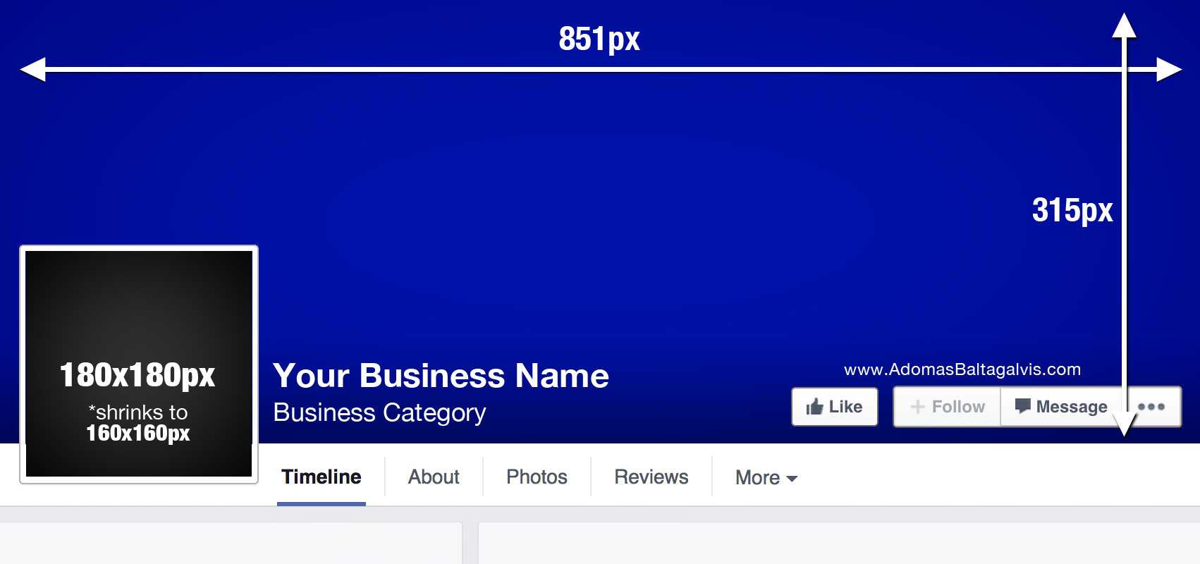 How To Create A Seamless Facebook Cover Photo And Profile Intended For Facebook Banner Size Template