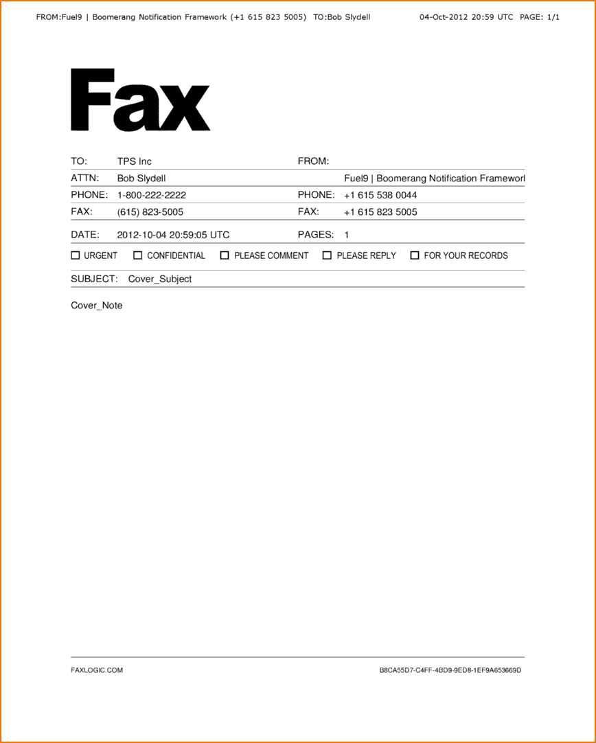 How To Fill Out A Fax Cover Sheet | Free Printable Letterhead Intended For Fax Template Word 2010