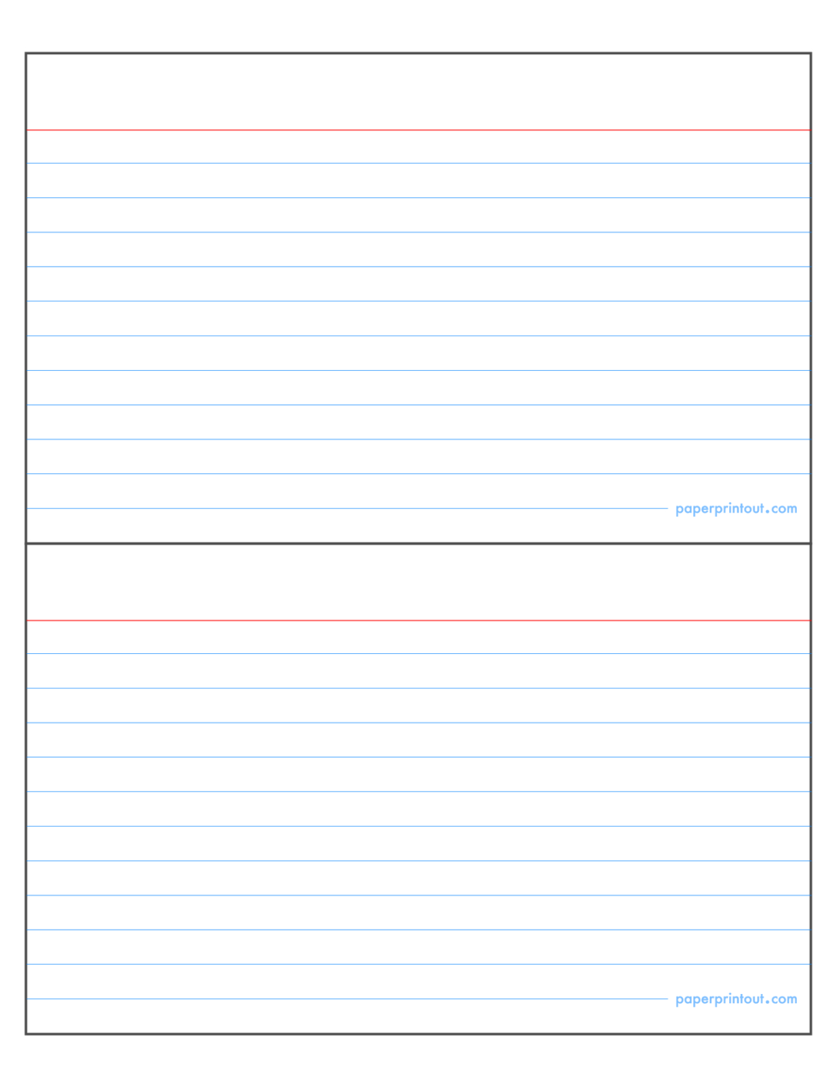 Index Card Template For Word