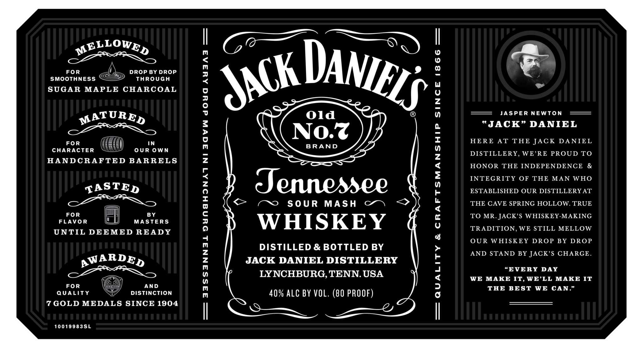 Jack Daniels Label Template