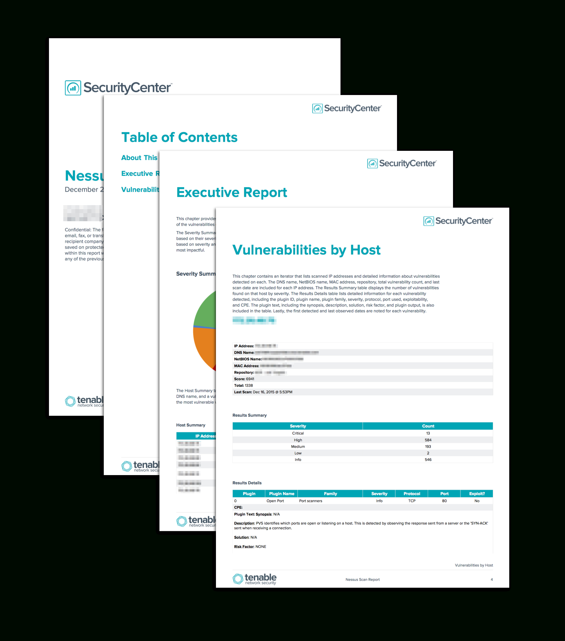 Nessus Scan Report - Sc Report Template | Tenable® Intended For Nessus Report Templates