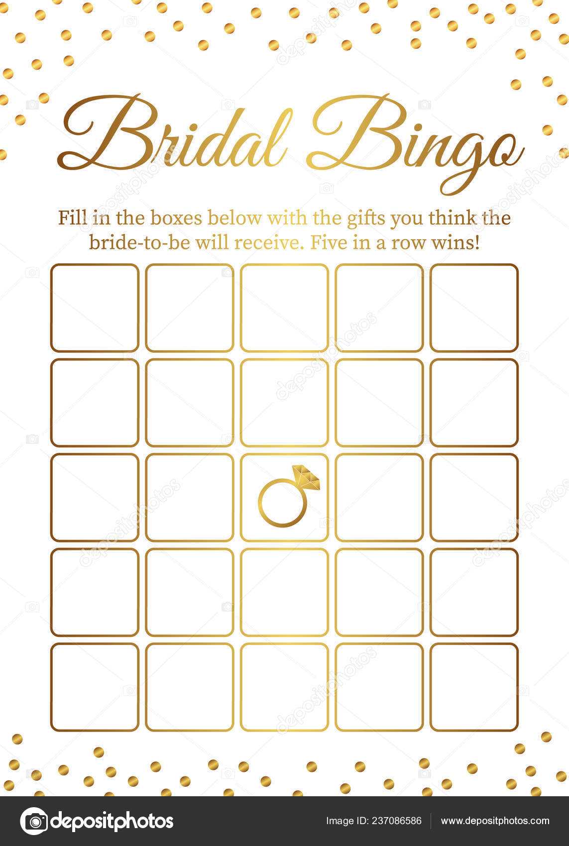 Pictures: Bingo Funny | Bridal Bingo Card Template Bridal In Blank Bridal Shower Bingo Template