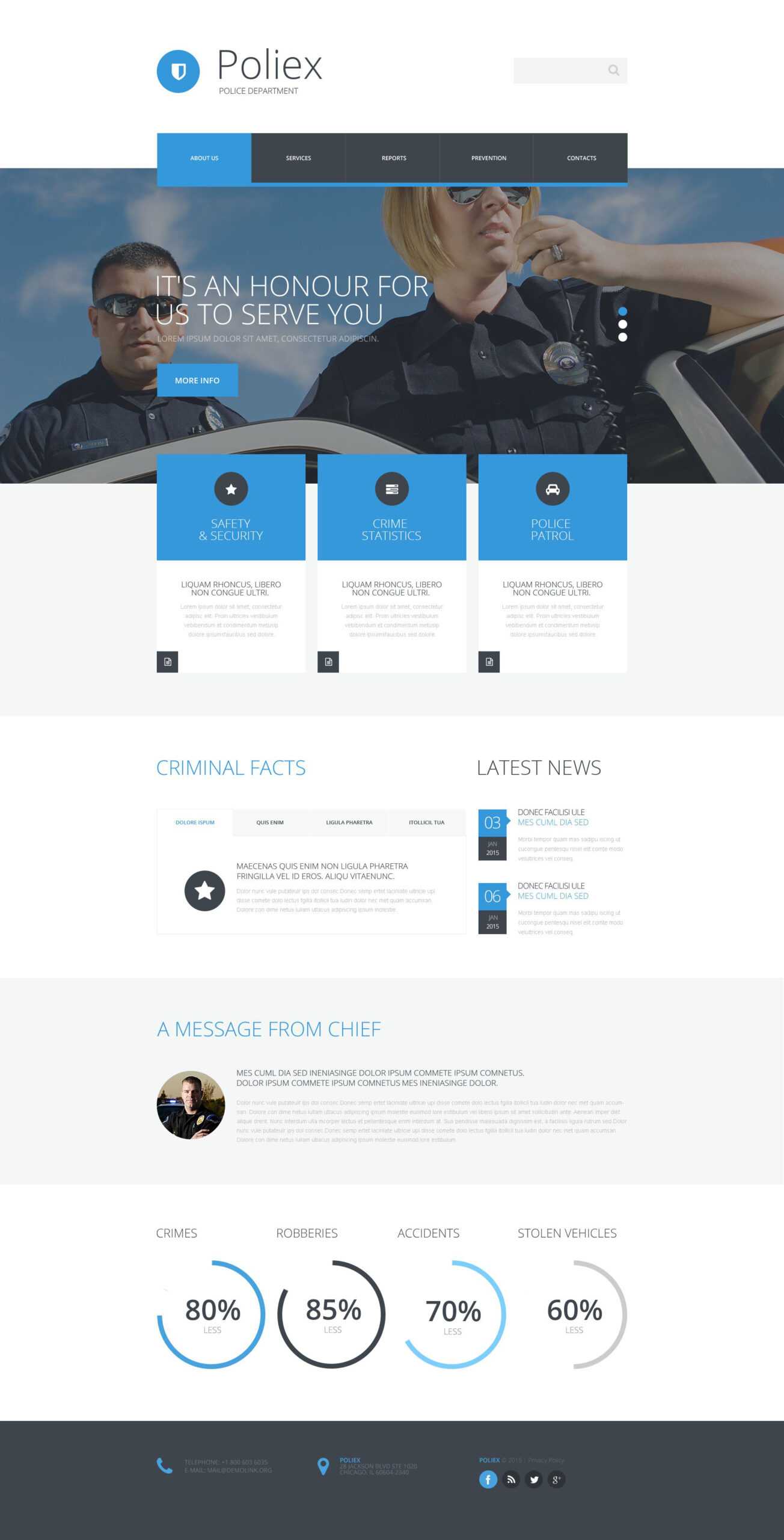 Police Department Website Template Within Reporting Website Templates