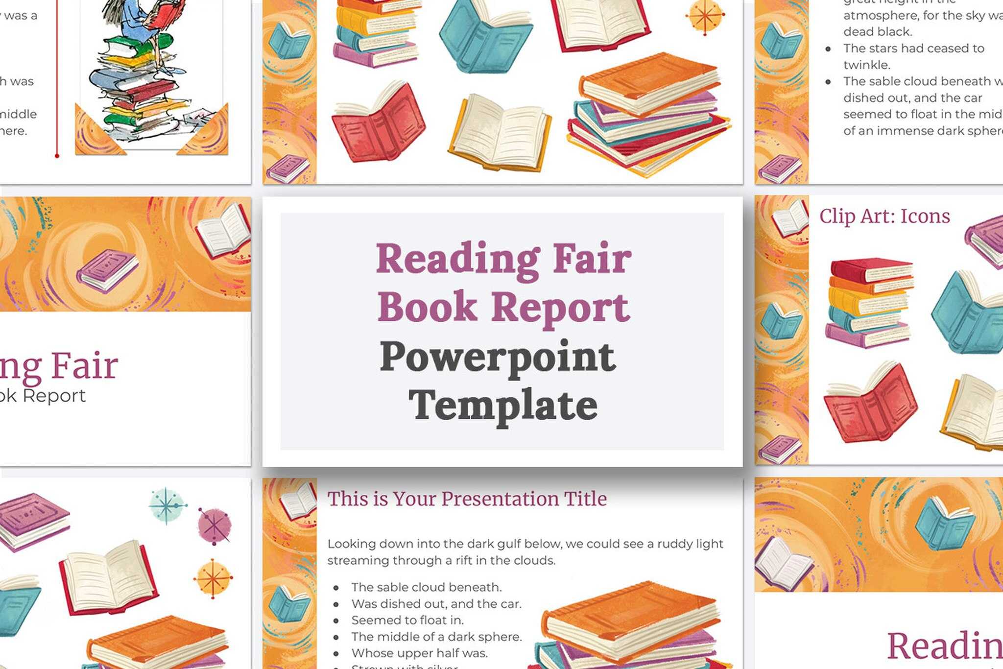 Powerpoint Book Report Template - Milas.westernscandinavia Within Mobile Book Report Template