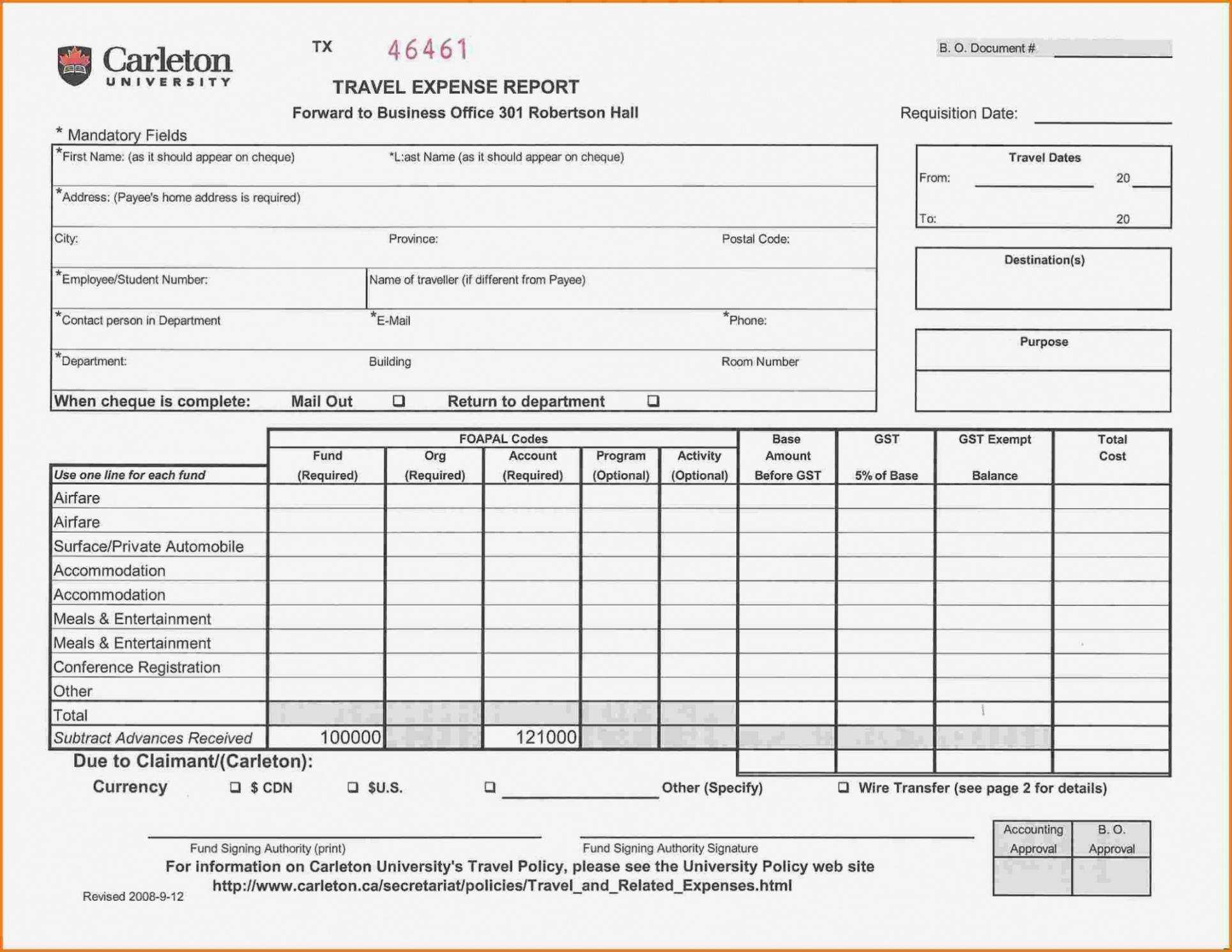 Printable Air Balance Report Form Mersnproforum Form Within Air Balance Report Template