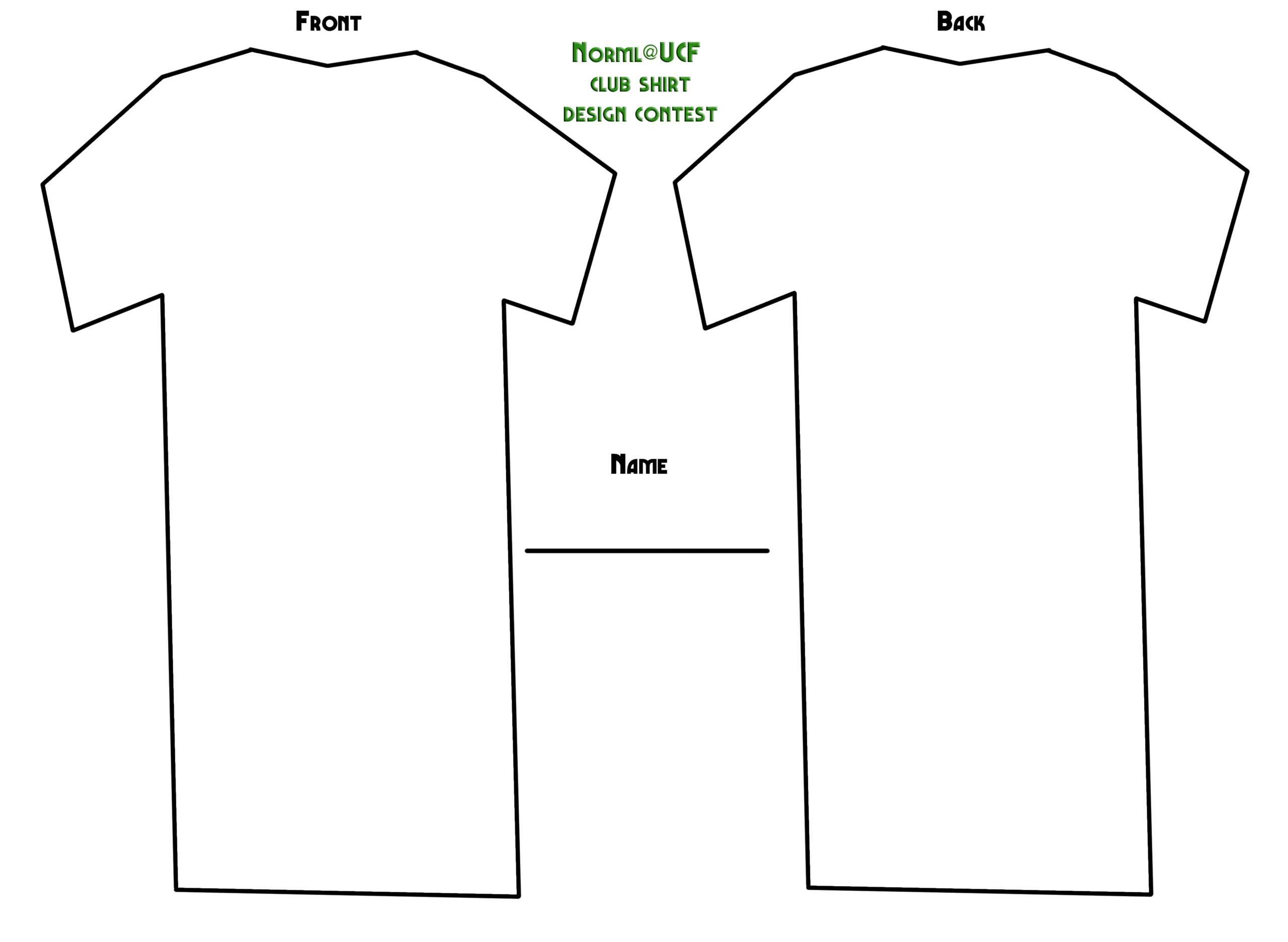 Printable T Shirt Design Template – Yaser.vtngcf Inside Blank Tshirt Template Printable