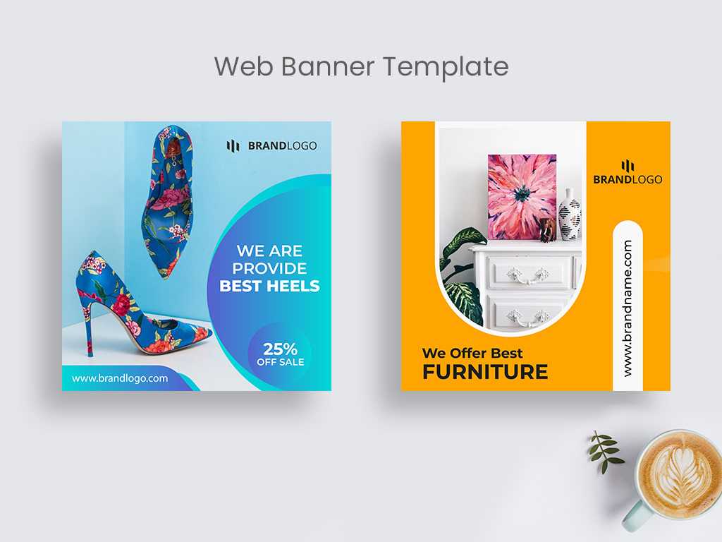 Product Sale Web Banner Template | Social Media Post On Behance Intended For Product Banner Template