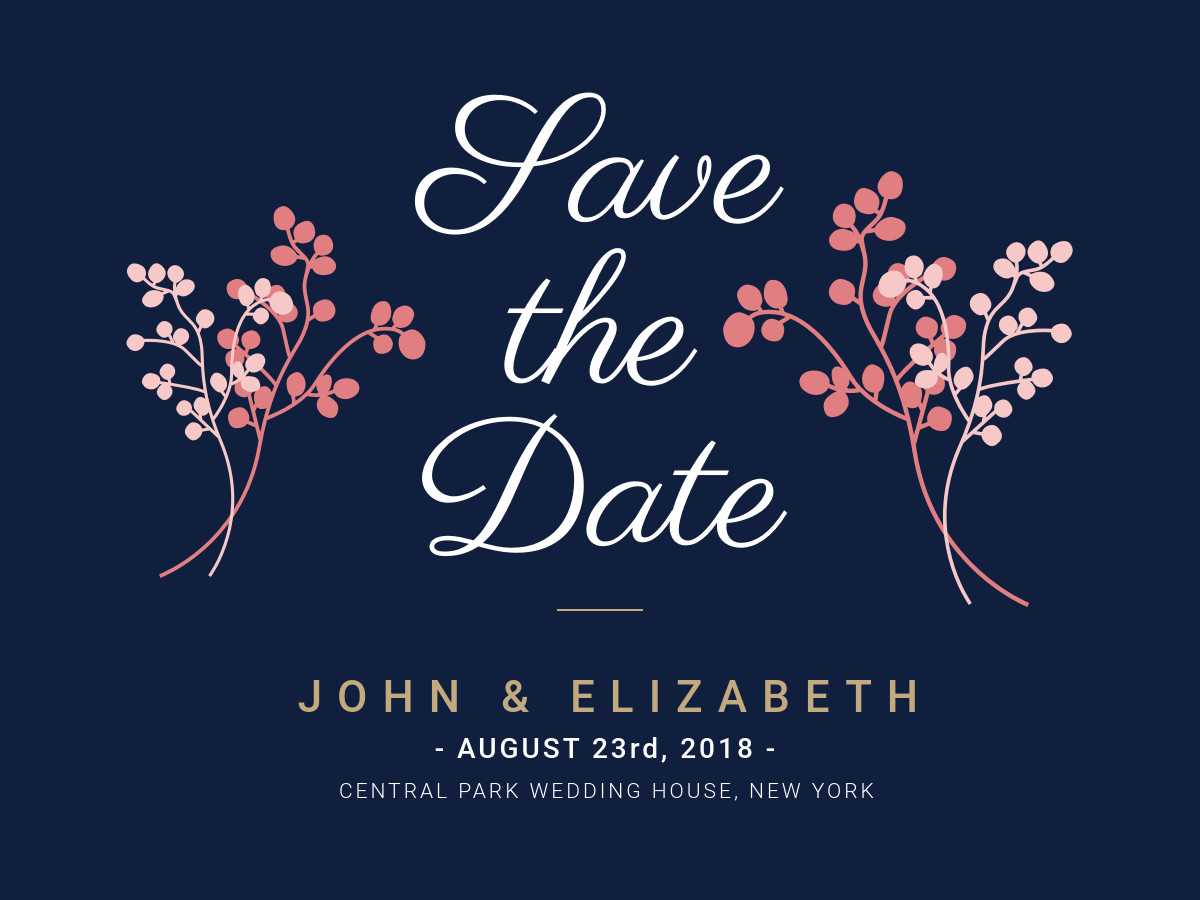Save The Date - Banner Template Intended For Save The Date Banner Template