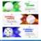 Set Of Sport Banner Templates With Ball And Sample Text Intended For Sports Banner Templates